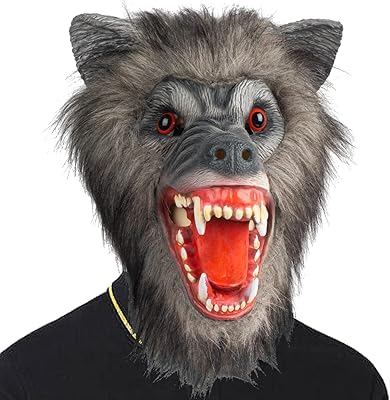 Masque de loup-garou gris de fête effrayant halloween masque complet de monstre d'horreur effrayant en latex. DIAYTAR COTE D'IVOIRE se distingue par sa sélection impressionnante de plus de 300 000 références, qui répondent aux besoins variés des consommateurs ivoiriens. La boutique en ligne met l'accent sur la qualité des produits et la satisfaction des clients. Avec une interface utilisateur conviviale, les clients peuvent parcourir facilement les différentes catégories de produits et effectuer leurs achats en toute confiance.