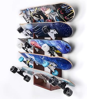 Présentoir mural pour skateboard sonics, support pour skateboard à 5 couches, cintre