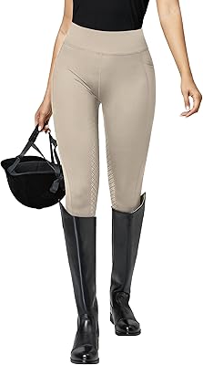 Legging d'équitation quiniki pour femme avec poches en silicone et poches de contrôle