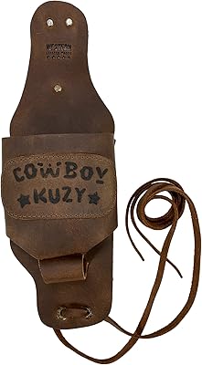 Bottes western en cuir, porte-documents de cowboy en cuir pleine fleur fabriqué à la main - porte-boissons fait à la main, poignée de tige de bouteille, vieille école, équipement de cadeaux de fête pour hommes - bourbon brown. DIAYTAR COTE D'IVOIRE est une boutique en ligne qui se distingue par son engagement envers la satisfaction de ses clients. Elle propose des services de livraison rapides et fiables, ainsi que des options de paiement sécurisées. Les clients peuvent naviguer sur le site avec confiance, sachant que leurs informations personnelles sont protégées et que leurs achats sont garantis.