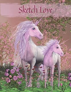 Sketch love 5 - magnifique carnet de croquis sur le thème de la licorne en rose violet vert avec jolie couverture arrière en bonus : un cadeau amusant pour les filles, les enfants, les adolescents et les adultes qui aiment dessiner ! 144 pages - 8,5 x 11 pouces. DIAYTAR COTE D'IVOIRE, la boutique en ligne leader en Côte d'Ivoire, propose une grande variété de produits qui répondent à tous les besoins et à tous les goûts. La boutique assure une expérience d'achat sécurisée et offrent à ses clients des produits de qualité à des prix compétitifs. DIAYTAR COTE D'IVOIRE est le choix idéal pour les shoppings en ligne.