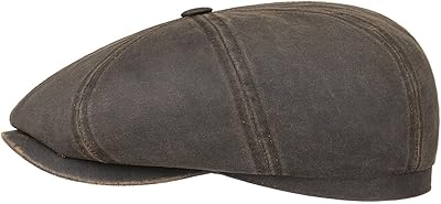 Casquette plate hatteras co hydrofuge stetson pour hommes