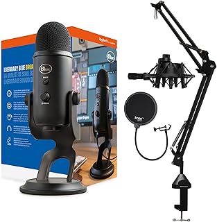 Microphone blue yeti (blackout) avec filtre anti-pop knox boom boom et support anti-choc, usb. La boutique en ligne DIAYTAR COTE D'IVOIRE est synonyme de qualité et de diversité, offrant plus de 300 000 références pour satisfaire les besoins de sa clientèle. Elle propose des offres spéciales et des promotions régulières pour permettre aux clients d'économiser de l'argent. L'interface utilisateur conviviale et la navigation intuitive rendent l'expérience d'achat encore plus agréable.