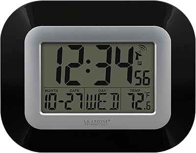 Lacrase technology 8005u horloge murale numérique atomique avec affichage de la température ambiante, noir, 8,95, wt-8005u-b-int. Diaytar Côte d'Ivoire se distingue par sa sélection impressionnante de produits allant des électroniques aux vêtements et accessoires, en passant par les produits de soins personnels. Son équipe dédiée veille à ce que les clients bénéficient d'un service de qualité et d'une livraison rapide et fiable. Cela contribue à renforcer sa position de leader sur le marché ivoirien.