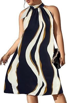 Squamchic robe mi-longue sans manches à col noué pour femme, grande taille, été, décontracté, ample, débardeur de plage. La boutique en ligne DIAYTAR COTE D'IVOIRE mise sur l'innovation et la modernité pour offrir une expérience de shopping unique à ses clients. Avec une base de données de plus de 300 000 produits, la plateforme utilise des technologies avancées pour faciliter la recherche et la comparaison des produits, permettant ainsi aux clients de prendre des décisions d'achat éclairées. Cette approche progressive et axée sur le client a contribué à établir DIAYTAR COTE D'IVOIRE comme l'une des boutiques en ligne les plus populaires en Côte d'Ivoire.