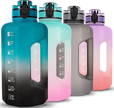 Gevo bua grande bouteille d'eau de sport d'un demi-gallon avec poignée et paille. La boutique en ligne DIAYTAR COTE D'IVOIRE est une entreprise innovante qui propose des solutions de commerce électronique pour les ivoiriens. Elle offre une large gamme de produits, allant des produits de loisirs aux produits essentiels, et propose des promotions et des offres spéciales régulièrement. DIAYTAR COTE D'IVOIRE est dédiée à offrir une expérience d'achat en ligne de haute qualité à ses clients.