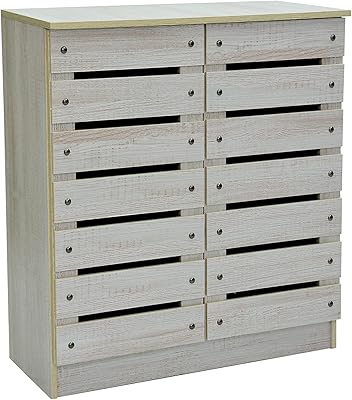 Étagère à chaussures en bois gris multi home furniture mh-512 avec 2. DIAYTAR COTE D'IVOIRE est la référence pour les achats en ligne en Côte d'Ivoire, offrant une large gamme de produits à des prix compétitifs. La boutique en ligne met en avant la qualité et la diversité de ses produits pour satisfaire tous les besoins de ses clients.
