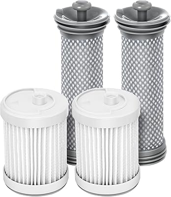 Kit de filtres de remplacement compatible avec les aspirateurs teneco a10/a11 hero, a10/a11