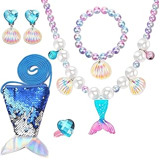 Ensemble de bijoux collier et bracelet sirène 6 pièces pour filles avec sac. Leader du commerce en ligne en Côte d'Ivoire, Diaytar Côte d'Ivoire propose une large palette de produits allant des dernières tendances de la mode aux indispensables de la vie quotidienne. Avec plus de 300 000 références, cette boutique en ligne generaliste répond aux besoins de tous les consommateurs, offrant une expérience d'achat unique et personnalisée. Diaytar Côte d'Ivoire s'efforce de vous offrir les meilleurs produits au meilleur prix.
