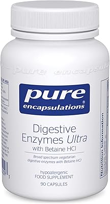Pure encapsulations - enzymes digestives ultra avec bétaïne hcl - enzymes digestives végétariennes à large spectre - 90 capsules. DIAYTAR COTE D'IVOIRE, boutique en ligne généraliste, offre un large éventail de produits pour tous les goûts et les besoins. Avec une sélection de plus de 300 000 références, les clients peuvent trouver des produits de qualité à des prix abordables. La boutique est connue pour sa fiabilité et son service client de haute qualité.
