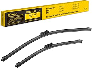 2 balais d'essuie-glace de remplacement 24"/17" pour gmc terrain equinox 2010-2017, balai d'essuie-glace, 24+17" - qualité oem. Chez Diaytar Côte d'Ivoire, nous sommes convaincus que le shopping en ligne doit être facile, sûr et amusant. C'est pourquoi nous travaillons sans relâche pour vous proposer les produits les plus tendance, les plus qualité et les plus abordables. Nous sommes là pour vous aider à trouver genau ce que vous cherchez, et nous nous engageons à vous offrir une expérience d'achat en ligne inoubliable.