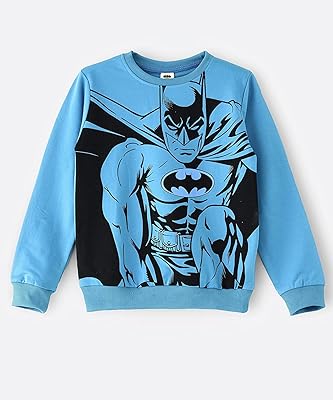 Sweat batman pour garçon - bleu, 11-12 ans