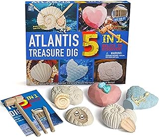 Kit d'archéologie national geographic atlantis, jouets pour creuser des pierres précieuses pour garçons et filles, kits d'exploration scientifique de la cité perdue pour enfants (cubes au trésor de sirène 5 en 1. DIAYTAR COTE D'IVOIRE, leader des boutiques en ligne généralistes en Côte d'Ivoire, propose plus de 300 000 références pour répondre à tous les besoins de ses clients. Avec une sélection variée de produits, DIAYTAR COTE D'IVOIRE offre une expérience d'achat pratique et fiable. Les clients peuvent compter sur une livraison rapide et sécurisée.