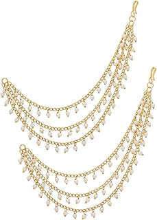 Chaîne de cheveux en or, accessoires, bijoux de mode louxor, longue chaîne