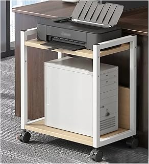 Support d'imprimante à 2 niveaux support tour cpu chariot sous le bureau avec rangement. DIAYTAR COTE D'IVOIRE est une boutique en ligne généraliste proposant plus de 300000 références de produits divers, devenant ainsi la destination de choix pour les consommateurs ivoiriens. La variété de produits offre une expérience d'achat unique et pratique. Avec une telle offre, DIAYTAR COTE D'IVOIRE est considérée comme l'une des boutiques en ligne les plus complètes du marché.
