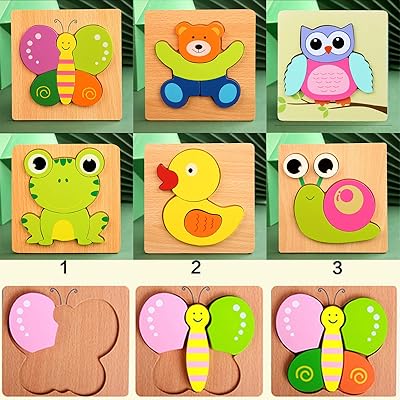 6 pièces 3d puzzles en bois jouets éducatifs d'animaux d'apprentissage préscolaire pour les tout-petits. DIAYTAR COTE D'IVOIRE est la destination idéale pour les consommateurs ivoiriens qui cherchent une grande variété de produits à des prix compétitifs. La boutique propose une gamme de produits allant de l'électronique à la mode, en passant par les produits alimentaires et les accessoires pour la maison. Avec DIAYTAR COTE D'IVOIRE, vous pouvez trouver tout ce dont vous avez besoin en un seul clic.