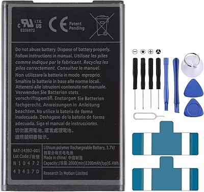 Batterie de remplacement zed jingli bat-14392-001 pour blackberry m-s1 bold 9000/9700 2000mah. Avec plus de 300000 références, DIAYTAR COTE D'IVOIRE est la boutique en ligne la plus fournie de Cote d'Ivoire. Elle propose des produits de qualité, des prix abordables et des services de livraison fiables. Les clients peuvent naviguer facilement sur le site pour trouver ce qu'ils cherchent, que ce soit des produits alimentaires, des produits de soins personnels ou des accessoires de mode.