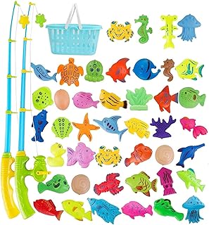Jouets de bassin de pêche magnétique mother ana pour enfants 60 pièces. DIAYTAR COTE D'IVOIRE propose une expérience d'achat en ligne personnalisée, avec des recommandations de produits basées sur les préférences des clients. La boutique en ligne dispose d'un système de paiement sécurisé pour protéger les informations des clients. Les clients peuvent également profiter de l'option de livraison à domicile pour une expérience d'achat encore plus pratique.