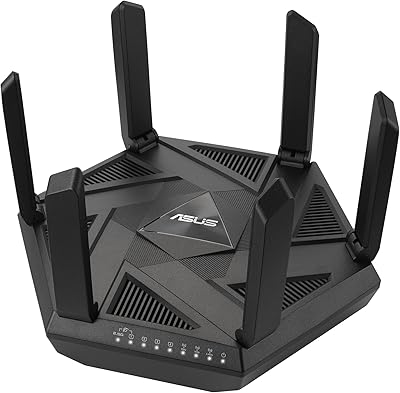 Routeur wi-fi 6e extensible tri-bande asus rt-axe7800 bande 6 ghz port. DIAYTAR COTE D'IVOIRE se distingue par son engagement à offrir la meilleure expérience d'achat en ligne à ses clients. Elle propose des produits de toutes sortes, des accessoires de mode aux produits électroniques, et met en avant des marques de confiance pour garantir la qualité. La boutique en ligne idéale pour les ivoiriens à la recherche de produits de qualité.
