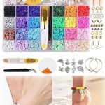 4848 pièces de perles d'argile pour la fabrication de bracelets, fournitures de petits