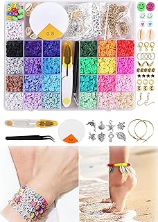 4848 pièces de perles d'argile pour la fabrication de bracelets, fournitures de petits bijoux bon marché, bracelet en graines d'alphabet, collier, bagues, ensemble de pendentifs. DIAYTAR COTE D'IVOIRE, c'est plus de 300 000 références disponibles en ligne. La boutique leader en Côte d'Ivoire, propose une large gamme de produits pour répondre à tous vos besoins. De l'électronique à la mode, en passant par les produits culturaux.