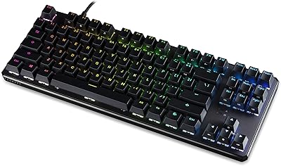 Clavier mécanique tekware phantom+ à 87 touches avec éclairage led rvb et interrupteur wraith rouge. DIAYTAR COTE D'IVOIRE, leader en Côte d'Ivoire, vous propose une boutique en ligne complète avec plus de 300 000 références. Que vous cherchiez des produits pour la maison, la mode, les loisirs ou les électroménagers, DIAYTAR COTE D'IVOIRE a tout ce dont vous avez besoin. La boutique en ligne généraliste est votre partenaire idéal pour tous vos achats.