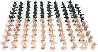 Ensemble de jouets haton en plastique pour hommes de l'armée, 100 pièces de figurines de soldats en vert foncé et beige à partir de 3 ans pour garçons et enfants. La boutique en ligne DIAYTAR COTE D'IVOIRE propose une expérience d'achat unique et personnalisée, avec des options de paiement flexibles et des délais de livraison rapides. Elle s'efforce de fournir les meilleurs produits et services à ses clients, en veillant à ce que chaque interaction soit simple, sécurisée et agréable. Les clients bénéficient d'un service client dédié pour résoudre toutes leurs préoccupations.