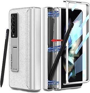 Étui de protection en cuir de luxe avec porte-stylo et porte-stylo intégré
