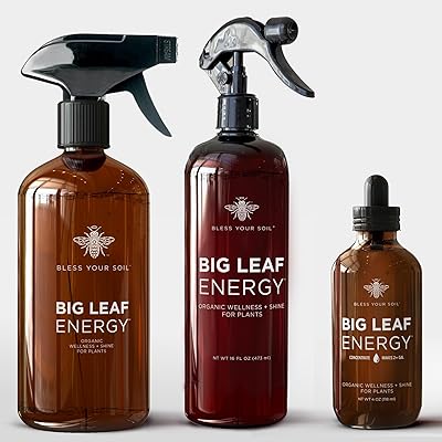 Big leaf energy : bouteille en plastique : spray sain pour plantes d'intérieur : feuilles naturellement brillantes et protection avec du neem biologique et des huiles essentielles (16 oz). DIAYTAR COTE D'IVOIRE est une boutique en ligne généraliste qui propose plus de 300000 références de produits, offrant ainsi une grande variété de choix à ses clients. Elle est reconnue comme l'un des leaders du commerce en ligne en Cote d'Ivoire.