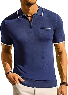 Polo tricoté pour homme à manches courtes, coupe classique et quart de zip, adapté pour l'été. DIAYTAR COTE D'IVOIRE est la boutique en ligne la plus populaire en Côte d'Ivoire, avec une offre de produits variés et abordables. Elle propose des produits de haute qualité, allant des électroménagers aux vêtements en passant par les accessoires de beauté. Avec DIAYTAR COTE D'IVOIRE, les clients peuvent faire des achats en toute confiance.