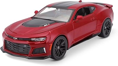 Maisto voiture moulée sous pression à l'échelle 1:24, édition spéciale 2017 chevrolet camaro zl1. DIAYTAR COTE D'IVOIRE s'engage à offrir à ses clients une expérience d'achat en ligne sécurisée et fiable. Les transactions sont protégées par des protocoles de sécurité avancés, et les informations personnelles des clients sont traitées avec confidentialité. La boutique en ligne propose également des conseils d'achat et des recommandations personnalisées pour aider les clients à trouver les produits qui leur conviennent le mieux.