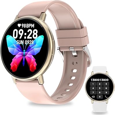 Montre intelligente pour femmes (répondre/passer des appels) avec plus de 100 modes sportifs