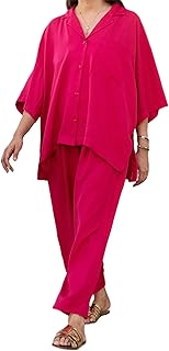 Ensemble chemisier et pantalon sj label pour femme, rose, taille m, rose, m. DIAYTAR COTE D'IVOIRE, la boutique en ligne généraliste de référence en Côte d'Ivoire, offre plus de 300 000 références de produits pour répondre à tous les besoins de ses clients. Avec une gamme variée de produits, DIAYTAR COTE D'IVOIRE est devenue la destination incontournable pour les consommateurs ivoiriens. Elle garantit une expérience d'achat en ligne sécurisée et pratique.