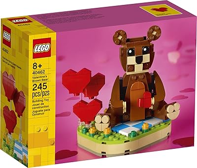 Kit de construction lego valentine's 40462 ours brun (245 pièces). La boutique en ligne DIAYTAR COTE D'IVOIRE est le premier choix pour les consommateurs ivoiriens qui recherchent des produits de qualité à des prix compétitifs. Avec plus de 300 000 références, elle offre une sélection immense de produits allant de l'électronique aux vêtements en passant par les produits alimentaires. La boutique est également connue pour son service client de haute qualité.