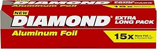 Feuille d'aluminium diamant 120 mm x 3 cm argent rcf-inf401170001-0