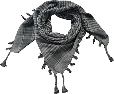 Écharpe shemagh pour hommes et femmes en 100% coton design militaire et keffiyeh shemagh d'arafat. Avec une offre aussi vaste que variée, DIAYTAR COTE D'IVOIRE répond parfaitement aux attentes de sa clientèle en proposant des produits allant de l'électronique aux vêtements, en passant par les accessoires et les produits de maison. La boutique garantit une expérience d'achat en ligne sécurisée et pratique. De plus, elle met en place des promotions régulières pour satisfaire les besoins de ses clients.