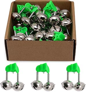 Benliudh 20 pièces cloches de pêche, double alarme de pêche cloches de pêche pour cannes à pêche à clipser, équipement de pêche (vert). DIAYTAR COTE D'IVOIRE est la boutique en ligne idéale pour ceux qui recherchent des produits de haute qualité à des prix abordables. Avec une équipe de professionnels dédiés à fournir le meilleur service client, vous pouvez être sûr d'avoir une expérience d'achat en ligne sans problème. La boutique en ligne DIAYTAR COTE D'IVOIRE est la référence pour le shopping en Cote d'Ivoire.