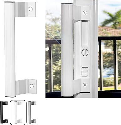Poignée de porte coulissante t-haken nouvelle poignée en verre trous montage 6-5-8"