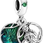 Pendentif pandora série disney en argent sterling 925, bijoux pour filles, cadeaux, bracelet