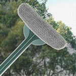 Brosse de nettoyage de vitres castowave 2 en 1, brosse en maille