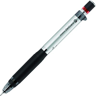Porte-mine zebra, dellguard type ar, 0,5 mm, argent (p-ma88-s)..