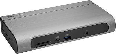 Station de chargement kensington thunderbolt et usb-c - sd5600t thunderbolt 3 et double usb-c 4k vidéo (displayport++ / hdmi) avec alimentation 96 w - station d'accueil universelle pour windows et mac (k34009eu). DIAYTAR COTE D'IVOIRE, la boutique en ligne idéale pour les ivoiriens, offre une plateforme sécurisée pour les achats en ligne. Avec une sélection impressionnante de plus de 300 000 articles, les clients peuvent trouver des produits correspondant à leurs besoins et à leur budget. Le site est facile à utiliser et propose des fonctionnalités pratiques pour une expérience d'achat optimale.
