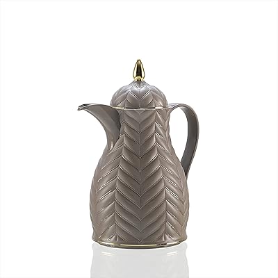 Thermos thermique rose rs-1919 pour café - thermos (gris naturel a17, 0,65 l)