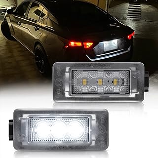Lumières led de plaque d'immatriculation compatibles avec ni-san altima versa sentra