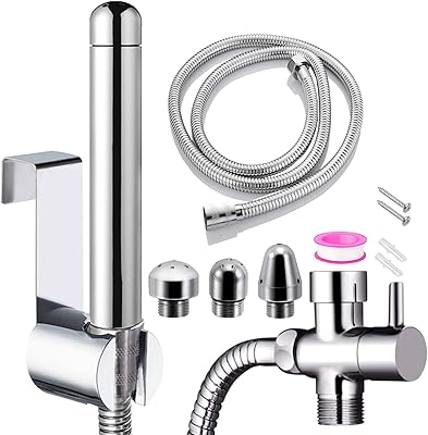 Buse de lavement pour pomme de douche, kit de lavement portatif, 3 têtes