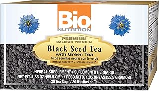Bio nutrition 515386 30 sachets de thé aux graines noires