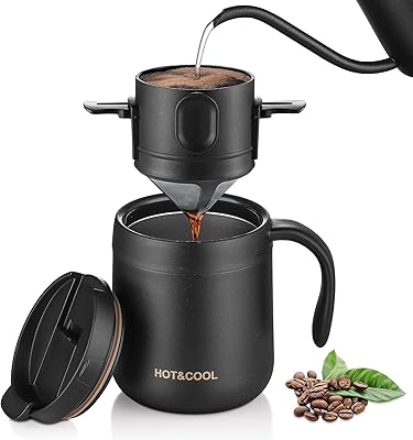 Tasse à café one as all en acier inoxydable + filtre. Leader dans le commerce électronique en Côte d'Ivoire, DIAYTAR COTE D'IVOIRE continue d'innover et d'améliorer son offre pour répondre aux besoins changeants des consommateurs. Elle propose régulièrement des promotions et des offres spéciales, rendant les achats encore plus attractifs. L'engagement de la boutique envers la satisfaction client est évident à travers ses services personnalisés et son support client réactif.