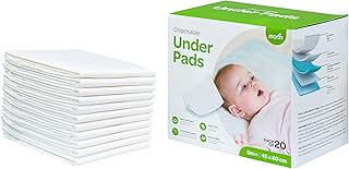 Sous-alèses jetables moon. drap de dessus non tissé ultra doux, très absorbant