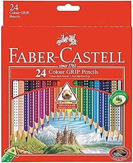 Couleurs en bois faber-castell avec pointe triangulaire, boîte de 24 couleurs. DIAYTAR COTE D'IVOIRE se distingue par son engagement envers la satisfaction client. La boutique en ligne généraliste propose non seulement une grande variété de produits mais offre également des services de paiement sécurisés et des options de livraison flexibles. Les clients peuvent ainsi acheter en toute confiance et profiter d'une expérience d'achat sans souci.