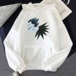 Sweat à capuche pour hommes anime death note sudadera ryuk shinigami sweat à